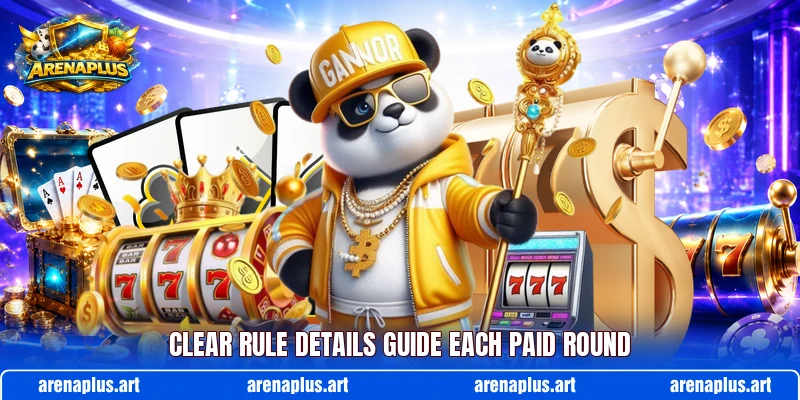 Clear rule details guide each paid round