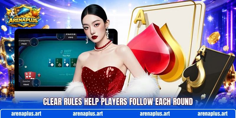 Clear rules help players follow each round