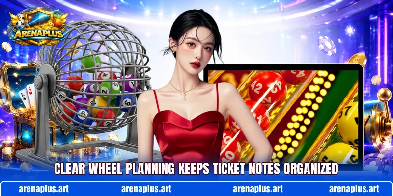 Clear wheel planning keeps ticket notes organized