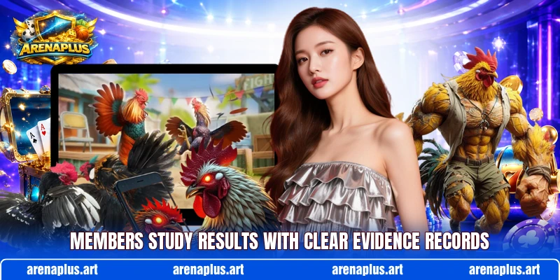 Members study results with clear evidence records