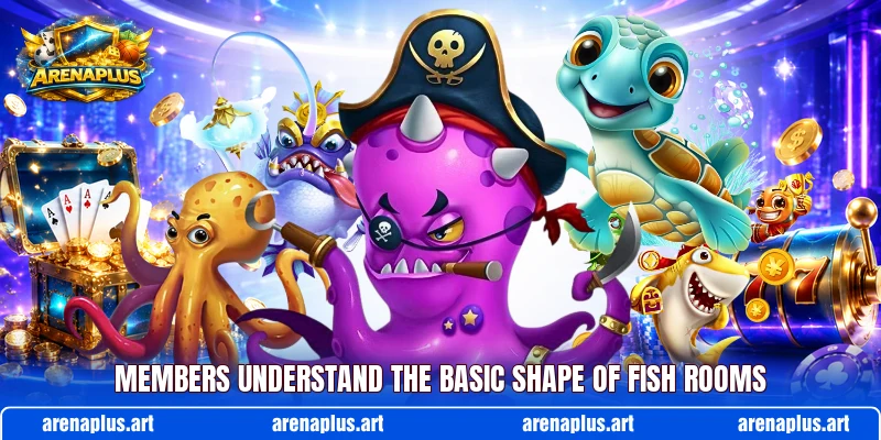 Members understand the basic shape of Fish rooms Members understand the basic shape of Fish rooms