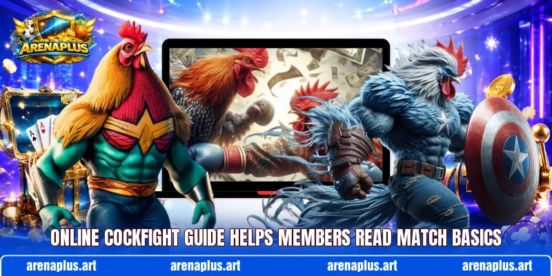 Online cockfight guide helps members read match basics