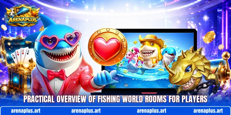 Practical overview of Fishing World rooms for players Practical overview of Fishing World rooms for players