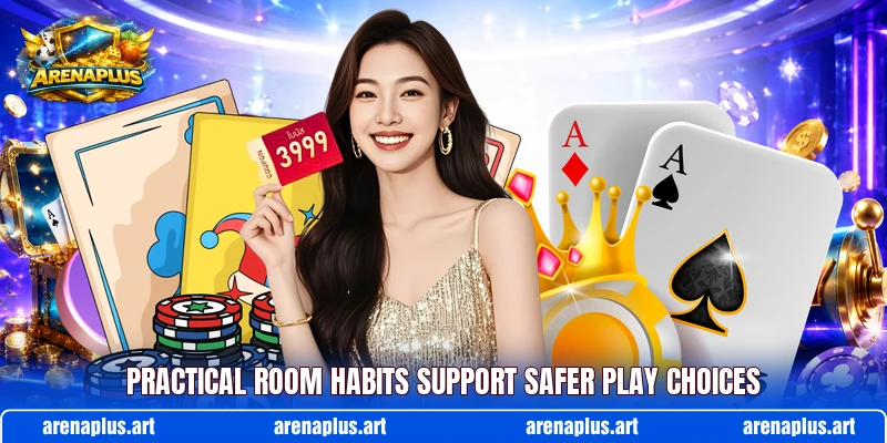 Practical room habits support safer play choices