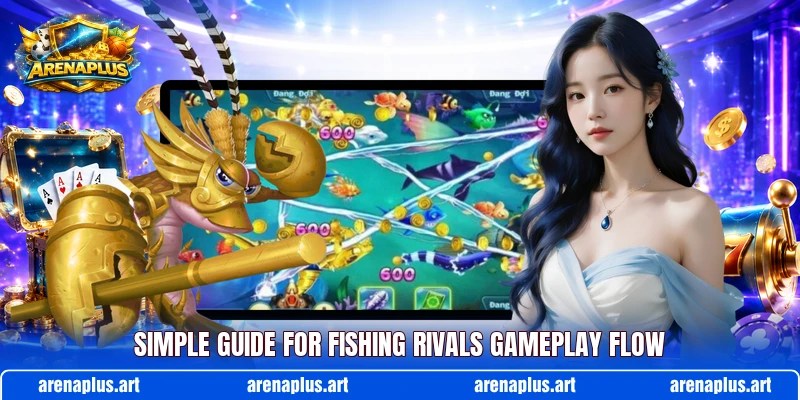 Simple guide for Fishing Rivals gameplay flow