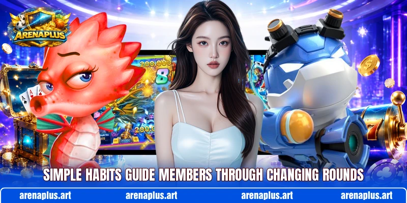 Simple habits guide members through changing rounds Simple habits guide members through changing rounds