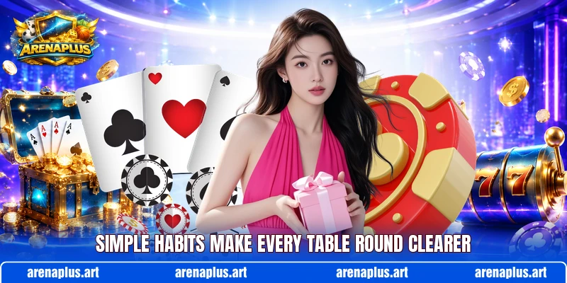 Simple habits make every table round clearer