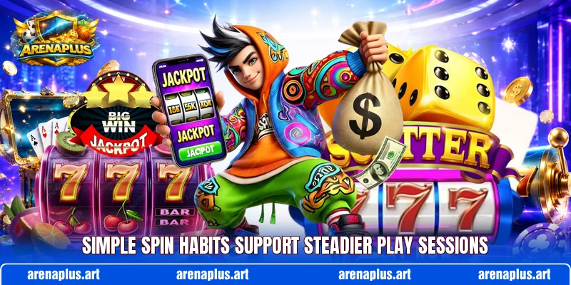 Simple spin habits support steadier play sessions