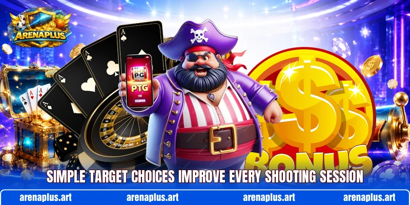 Simple target choices improve every shooting session